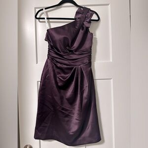 *NWT* David’s Bridal One Shoulder Dress | Size 4 |